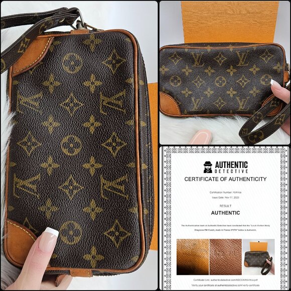 Louis Vuitton  Mono Marly Dragonne PM Clutch - Picture 3 of 17